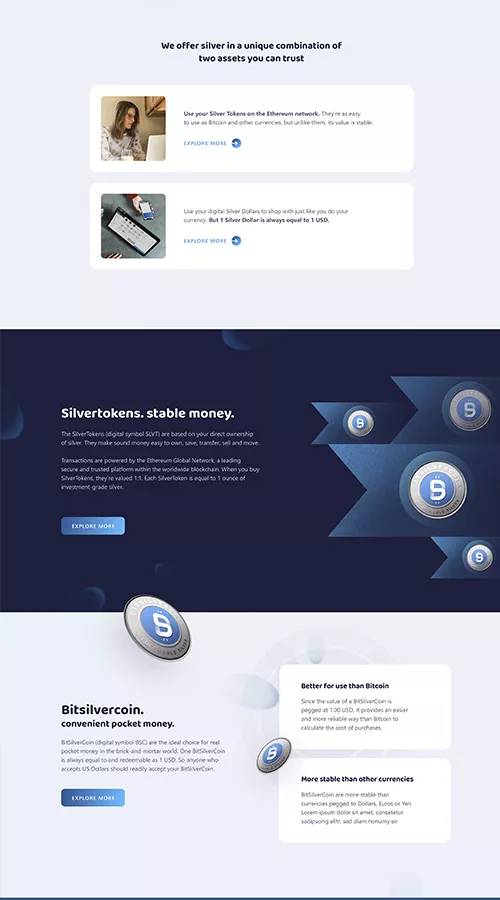 BITSILVERCOIN - BRANDING WORKS screenshot 8